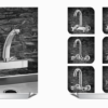 Ruman Sink Mixer - Quarter Round/Full Round
